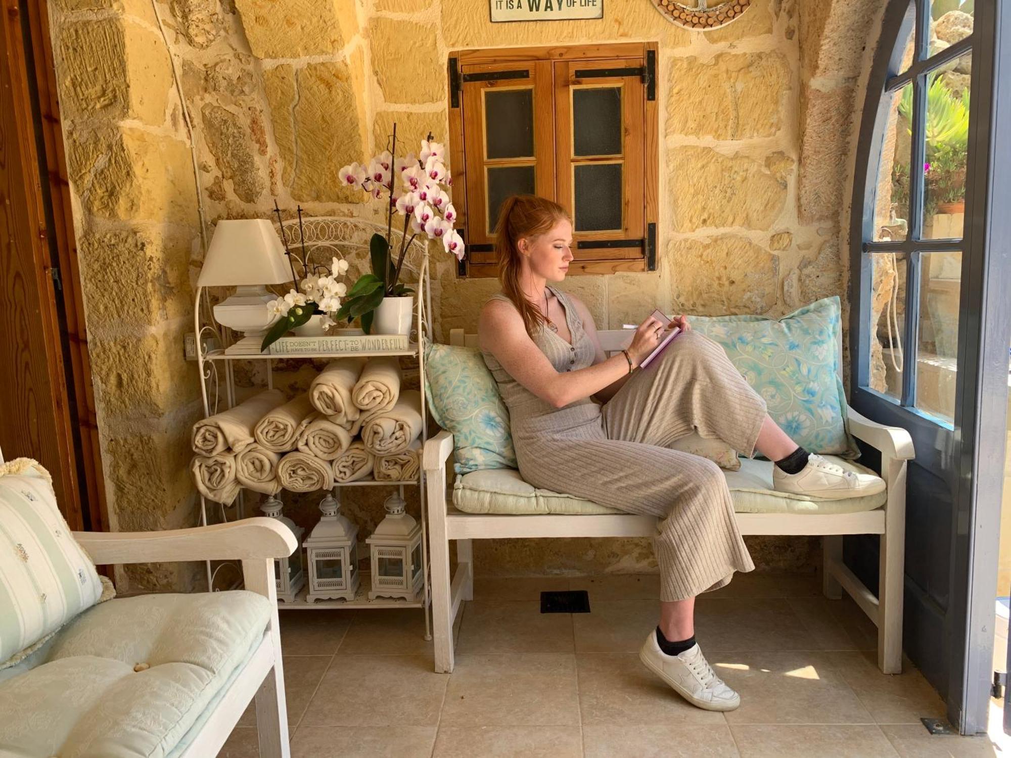 Appartement L'Gharix Temple Retreat à Xagħra Extérieur photo